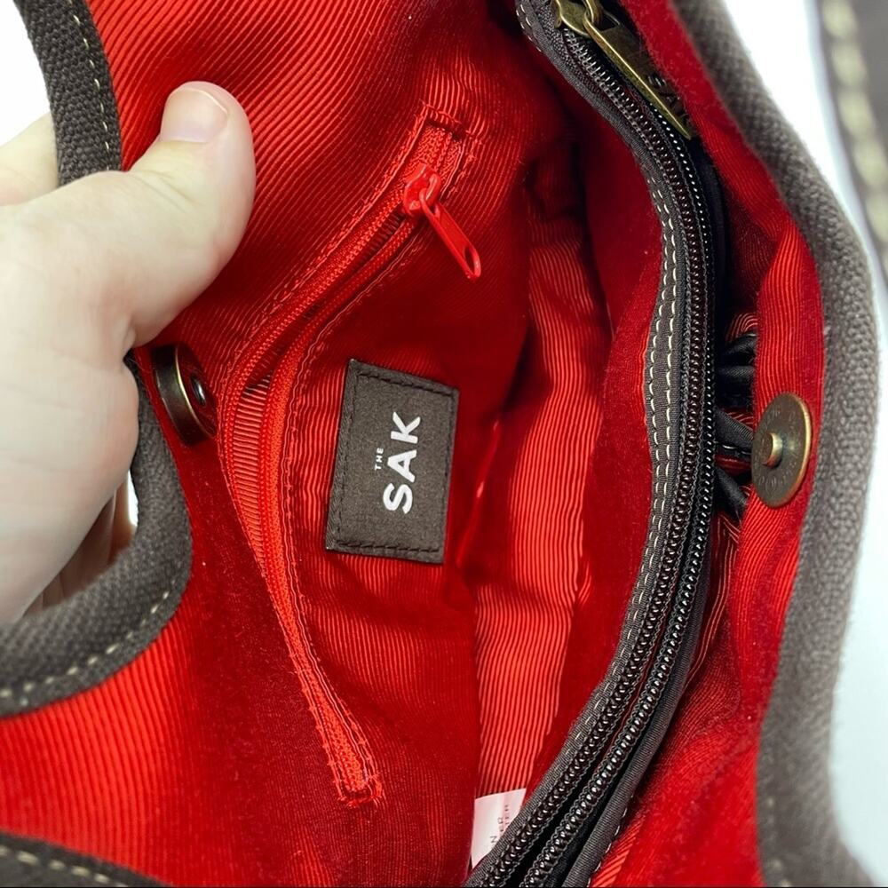 The Sak Vintage Striped Small Handbag - Picture 12 of 13